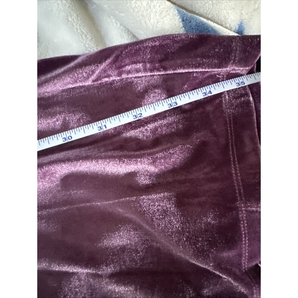 Ava & Yelly Nordstrom Girls Size 14 Mock Neck Velour Jumpsuit Purple Elegant NWT - Picture 11 of 16